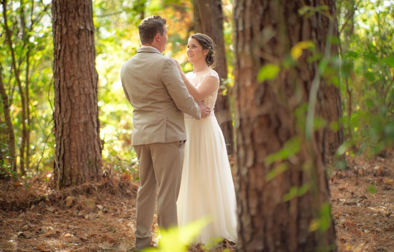 Karen and Tanner's Fairy-tale Wedding by the Hiwassee River